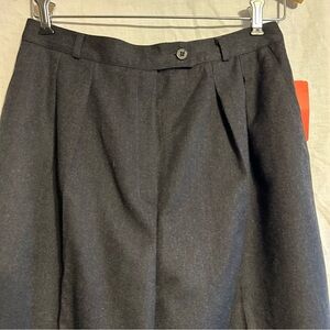 Vintage Alex Sport Wool Pant Woman’s Size 14 High Waisted Lined Working Girl NWT